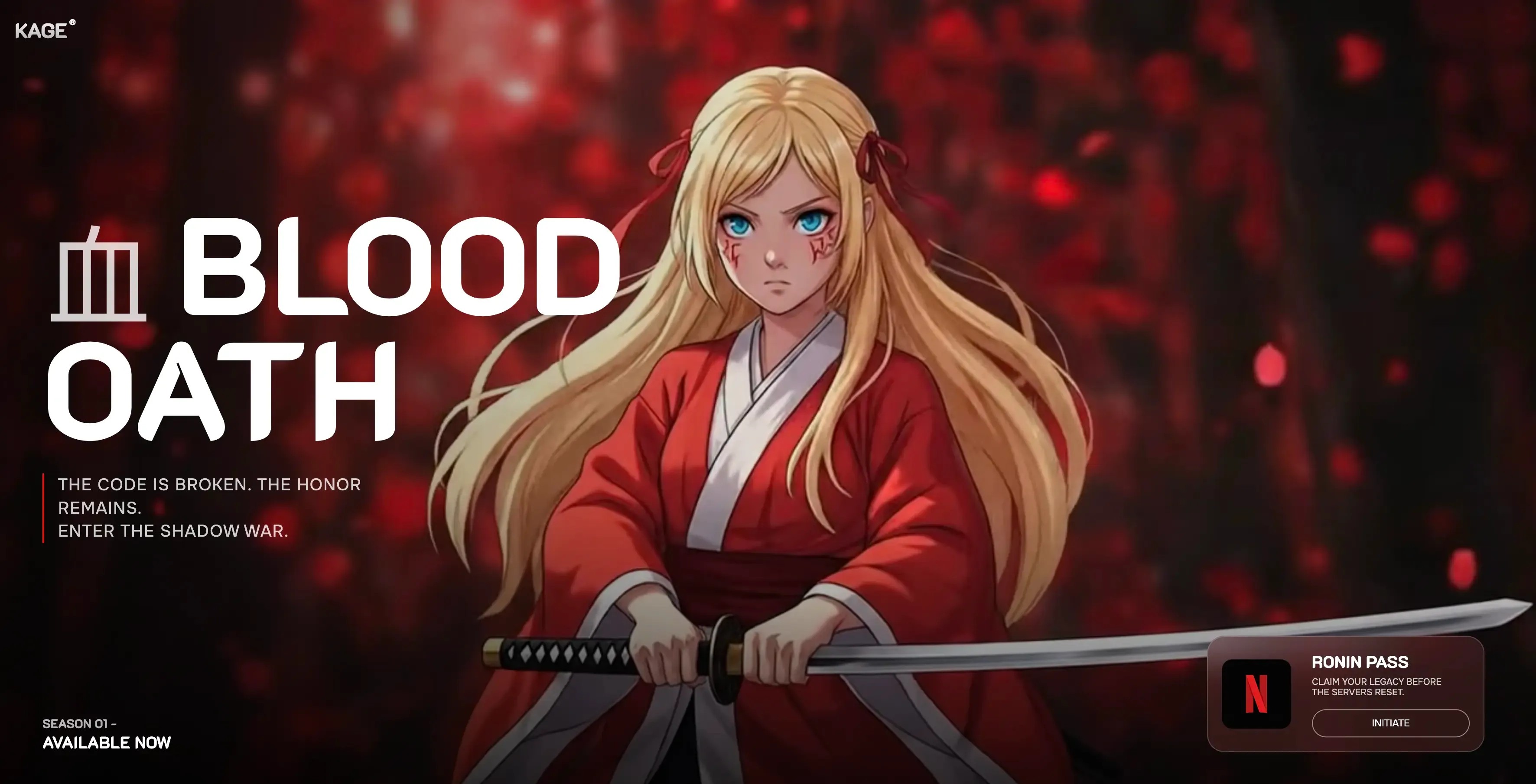 KAGE | Blood Oath – Cinematic Anime Experience