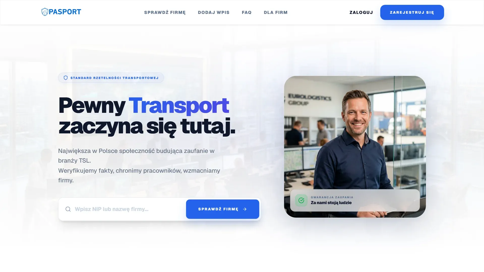 PASPORT – A Trust Database for Hauliers